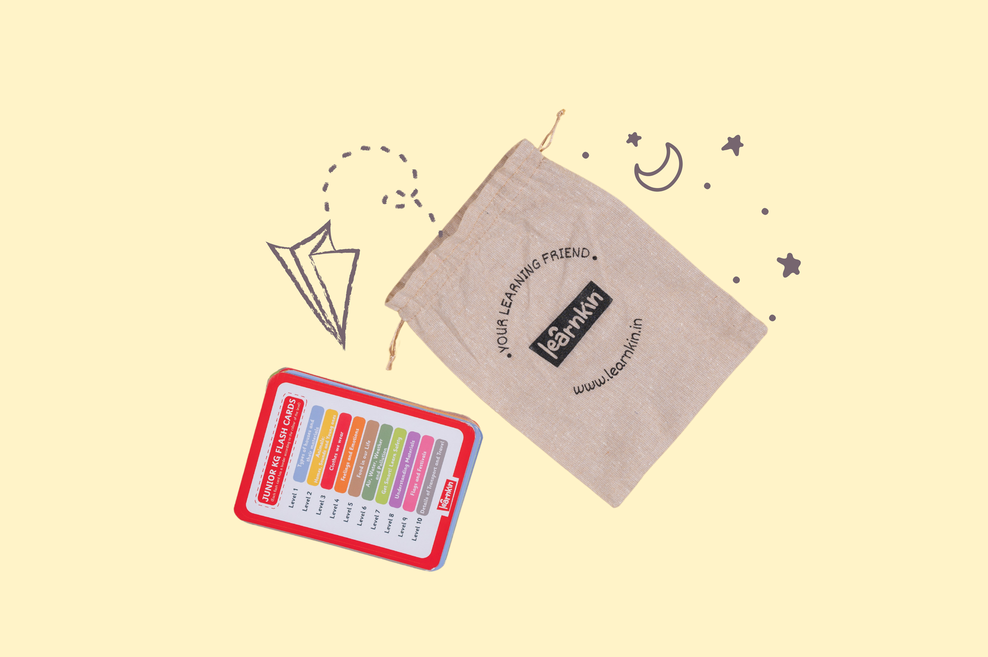 Junior Kg FLASHCARDS(4 to 5 years)