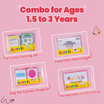 Combo for Ages 1.5 to 3 Years | Set of 4