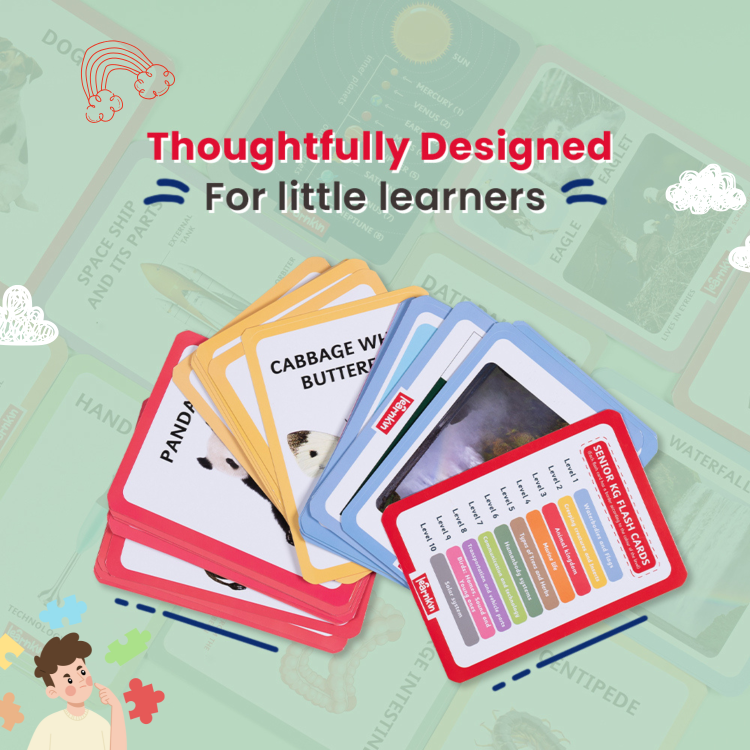 Senior Kg FLASHCARDS (5 to 6 years)