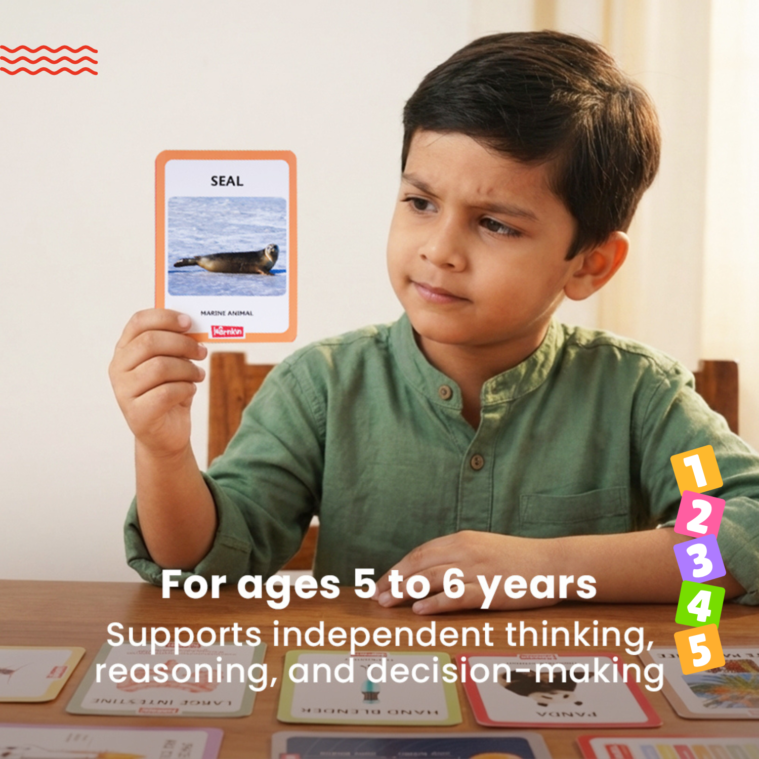 Senior Kg FLASHCARDS (5 to 6 years)