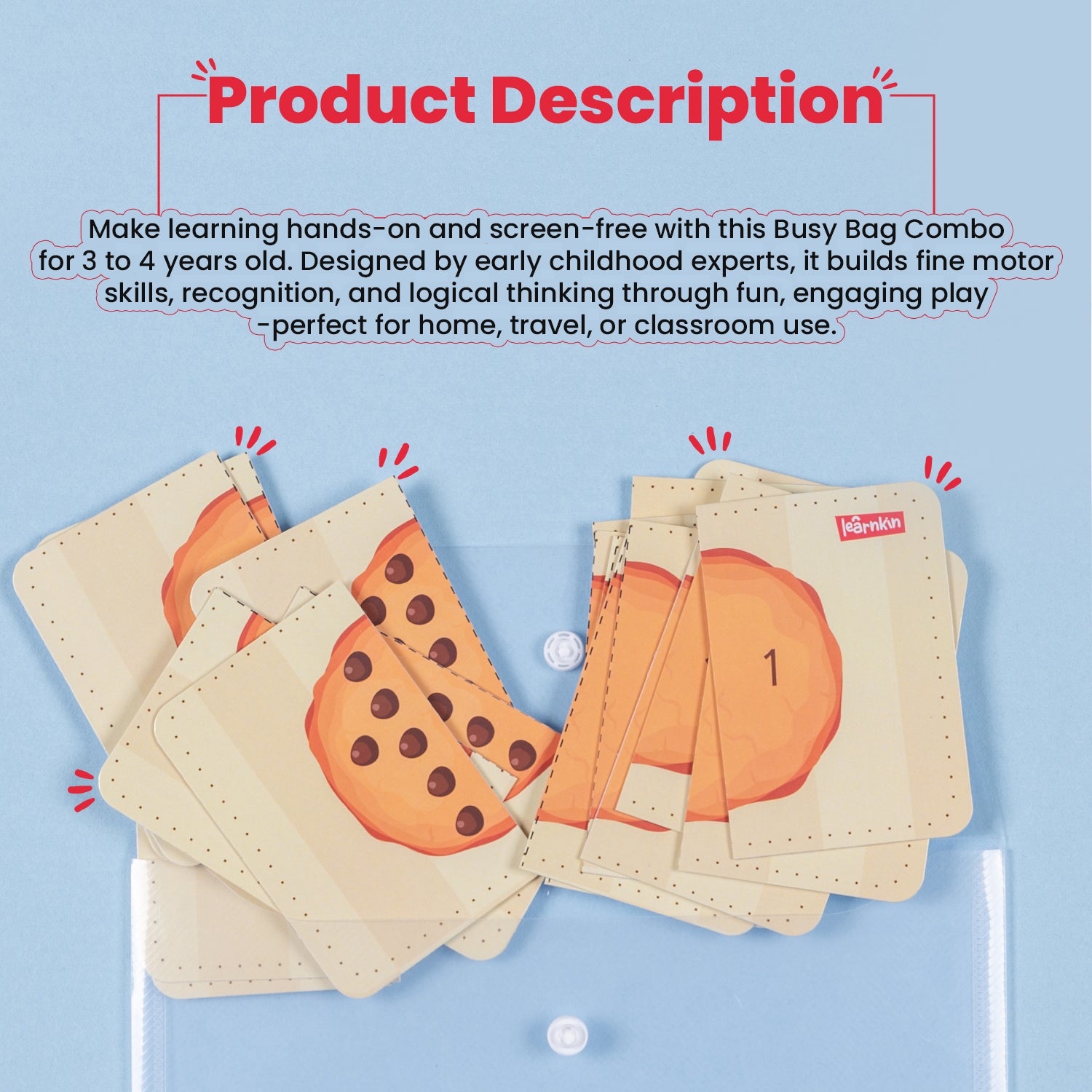 Combo for Ages 3 to 4 Years | Set of 4