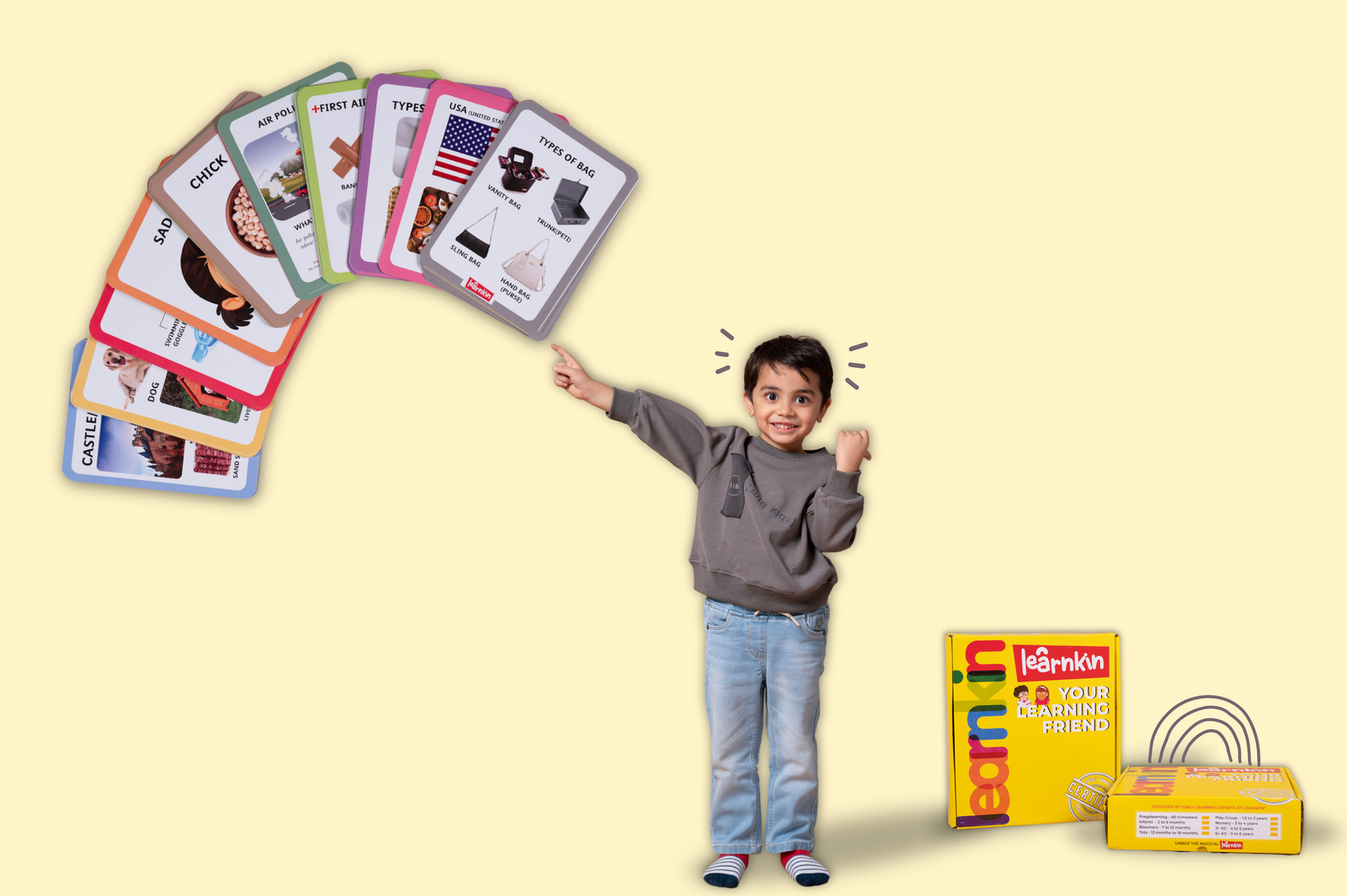 Junior Kg FLASHCARDS(4 to 5 years)