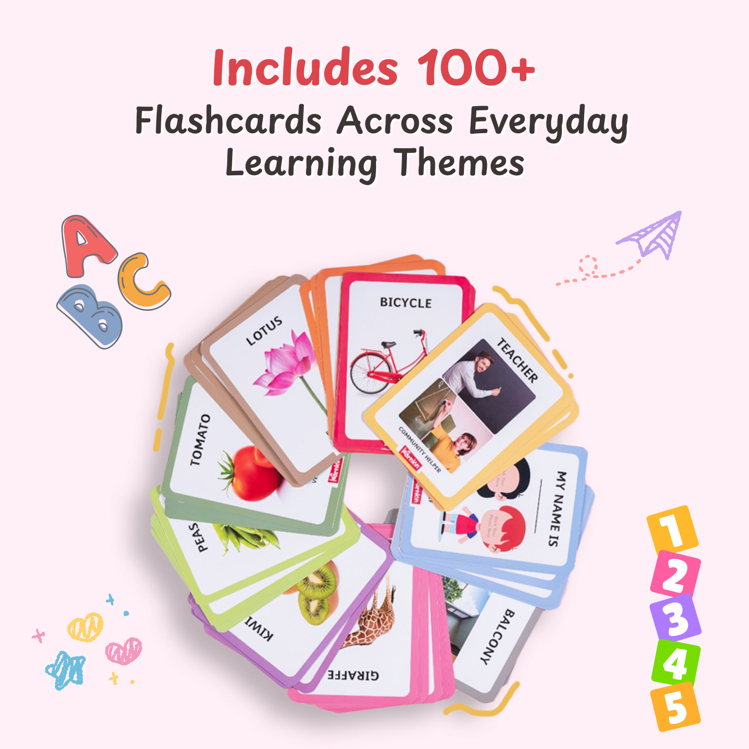 PLAYGROUP FLASHCARDS (1.5 to 3 years)