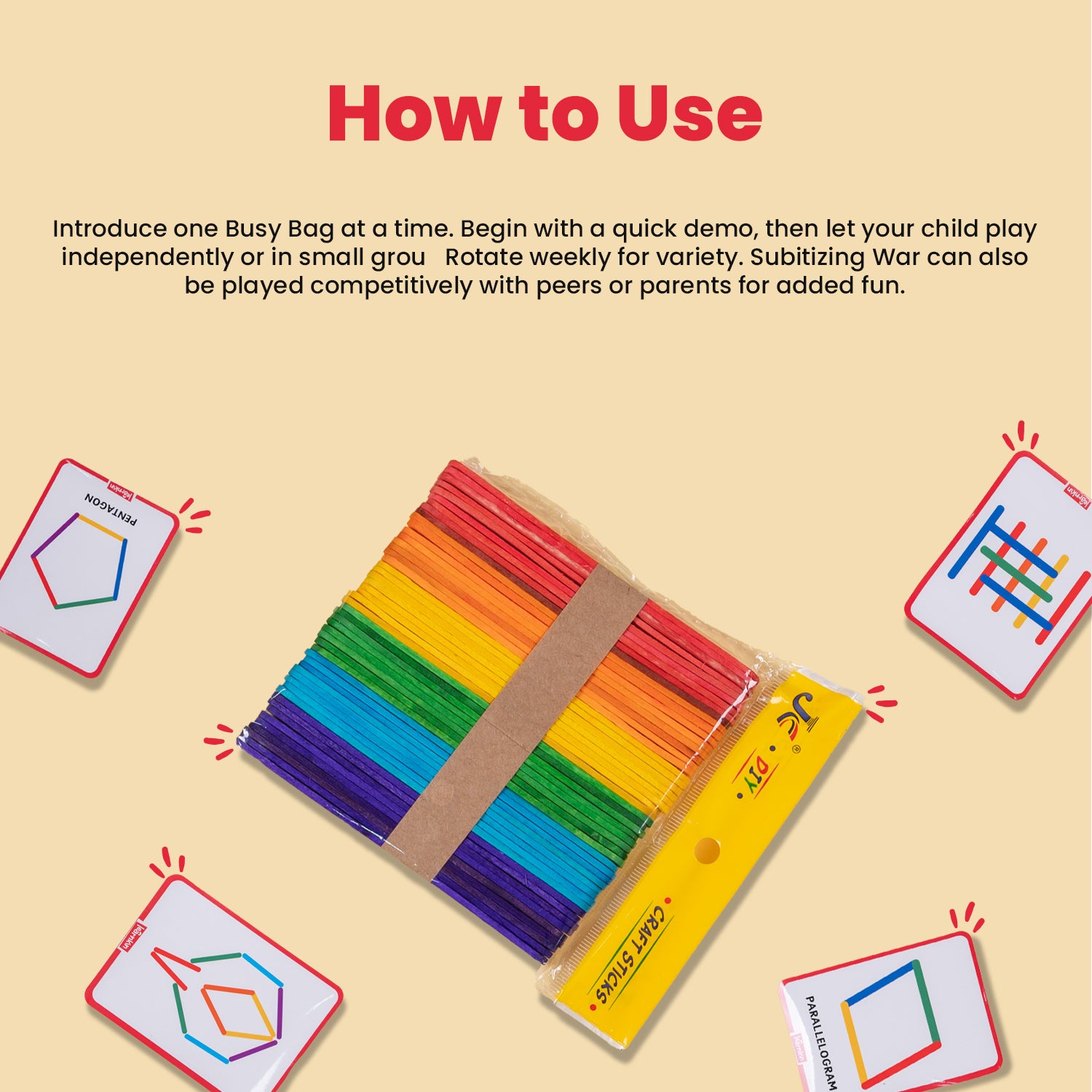 Combo for Ages 4 to 5 Years | Set of 4