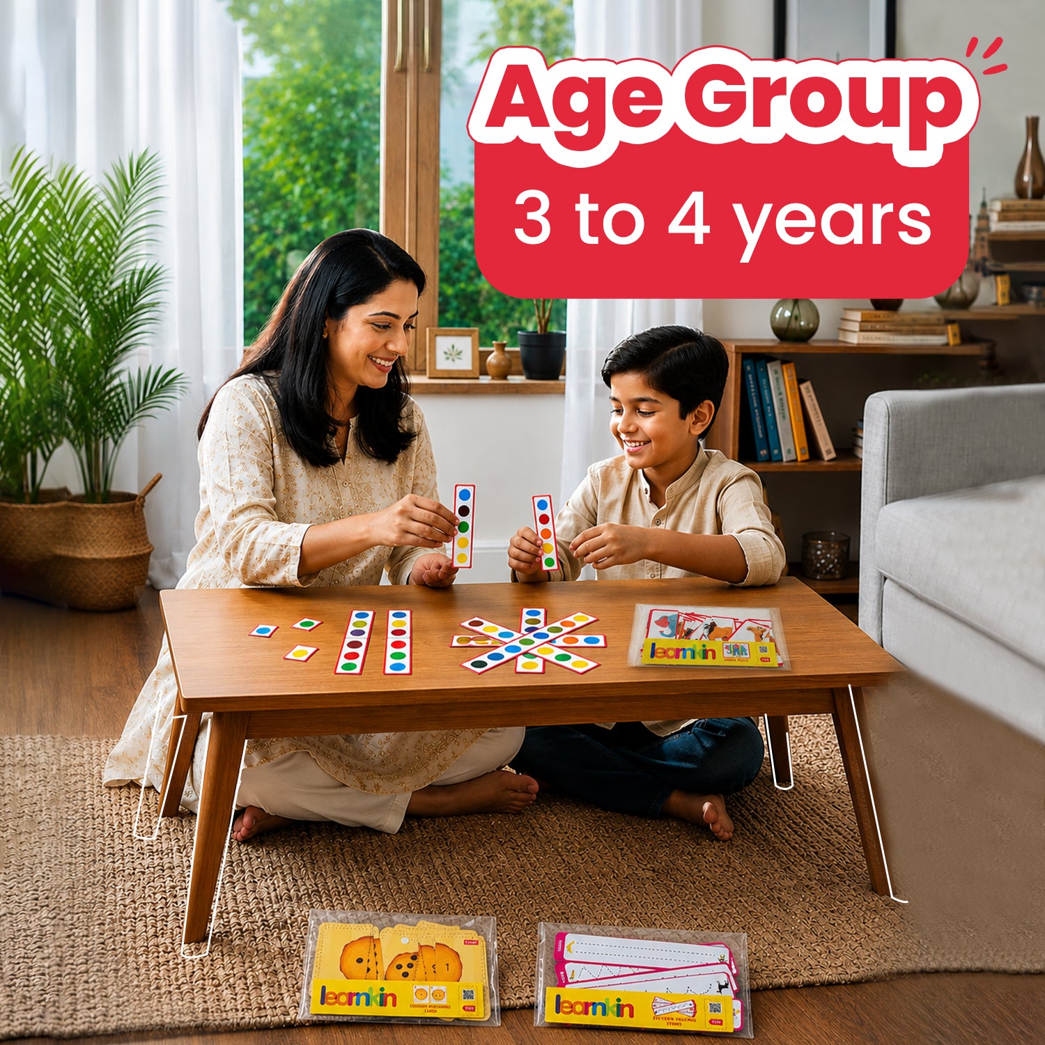 Combo for Ages 3 to 4 Years | Set of 4