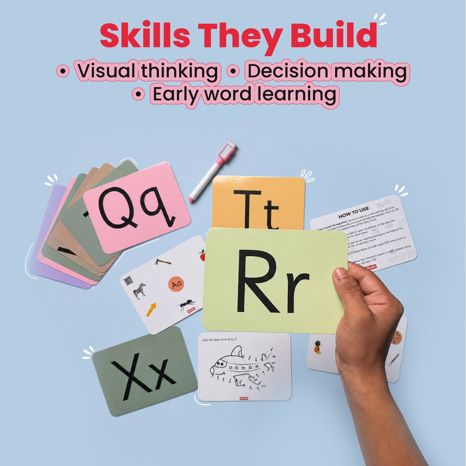 A to Z Phonics cards (Age 2 to 4 Years)