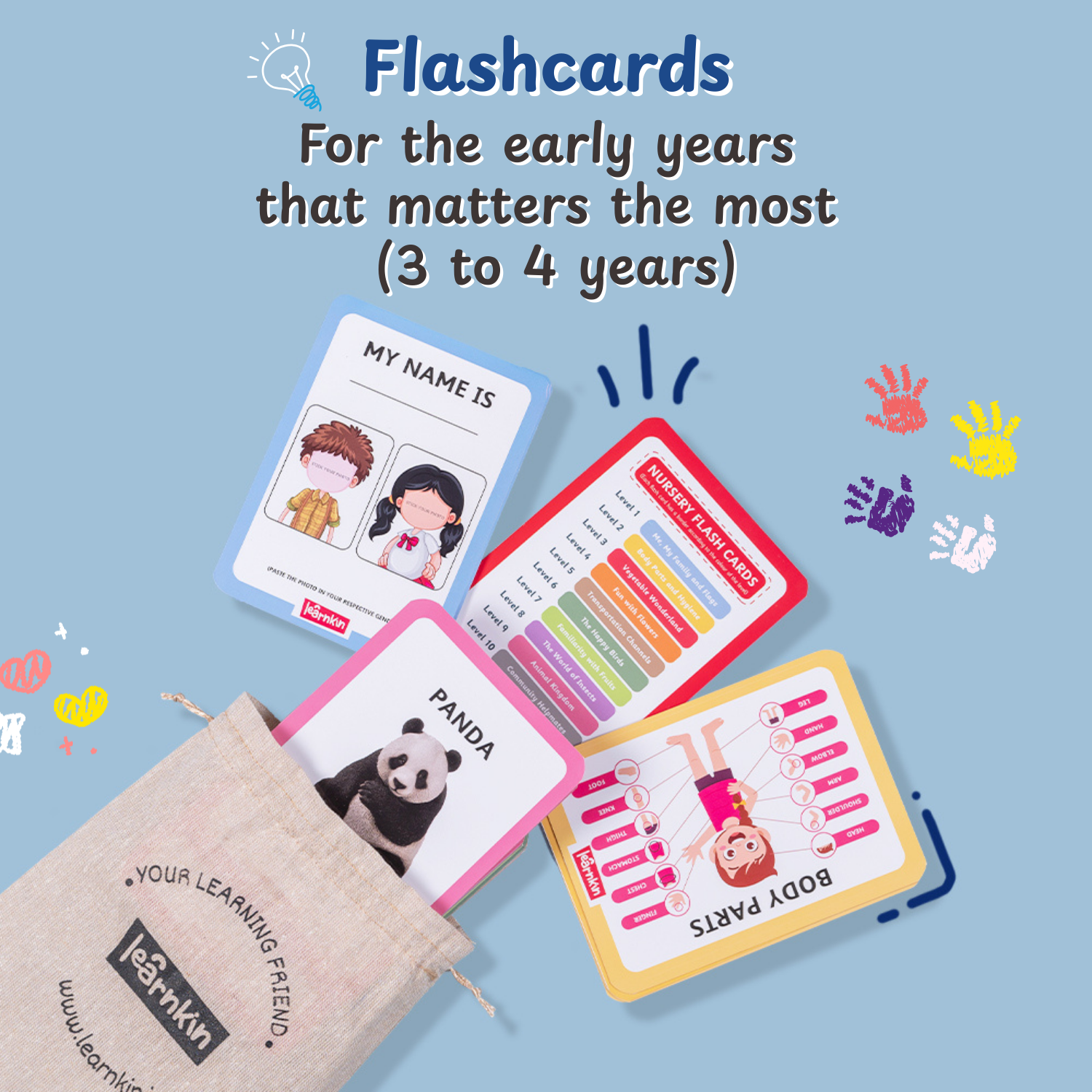 Nursery FLASHCARDS (3 to 4 years)