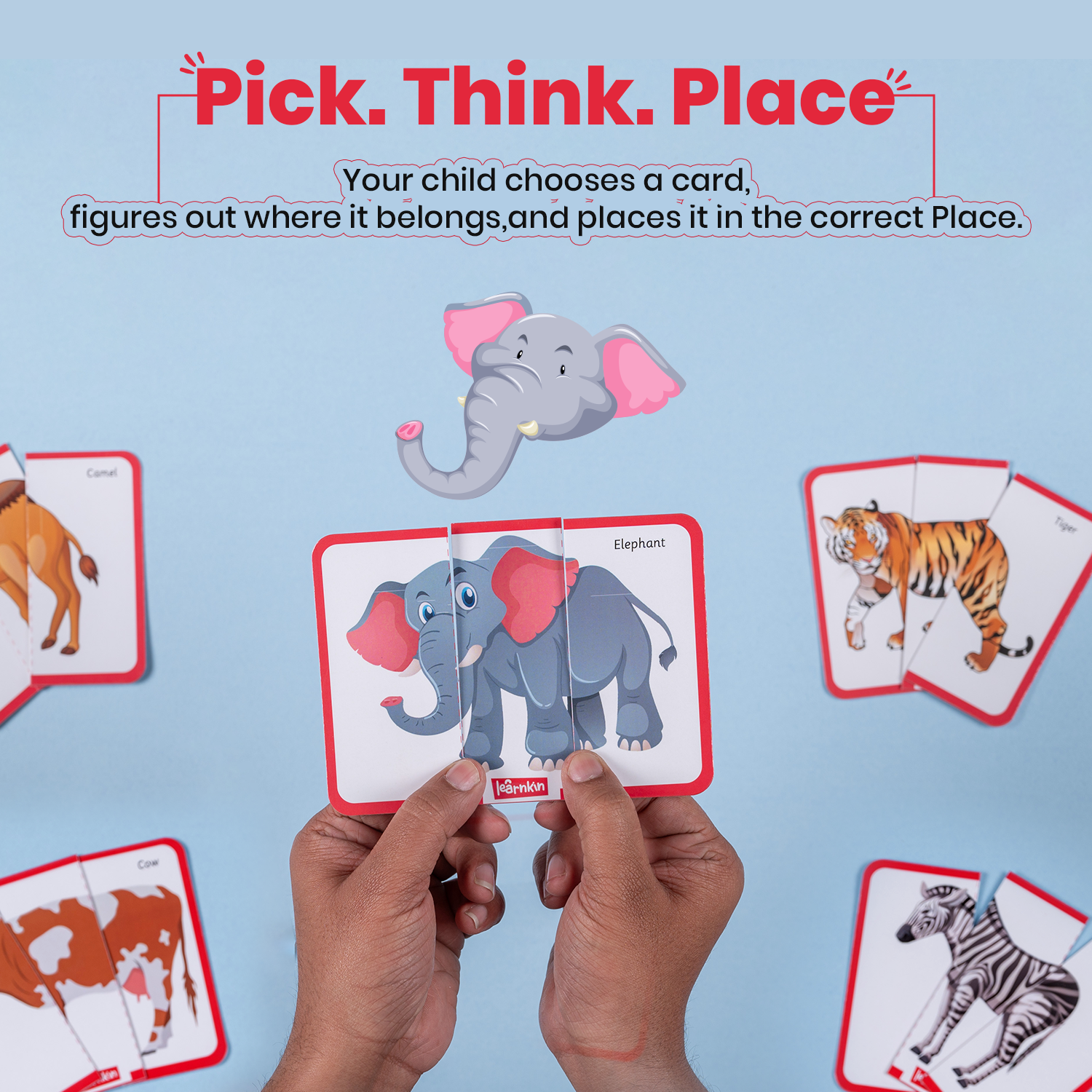 Animal Puzzle NEW (Age 3 to 4 Years) | Busybag