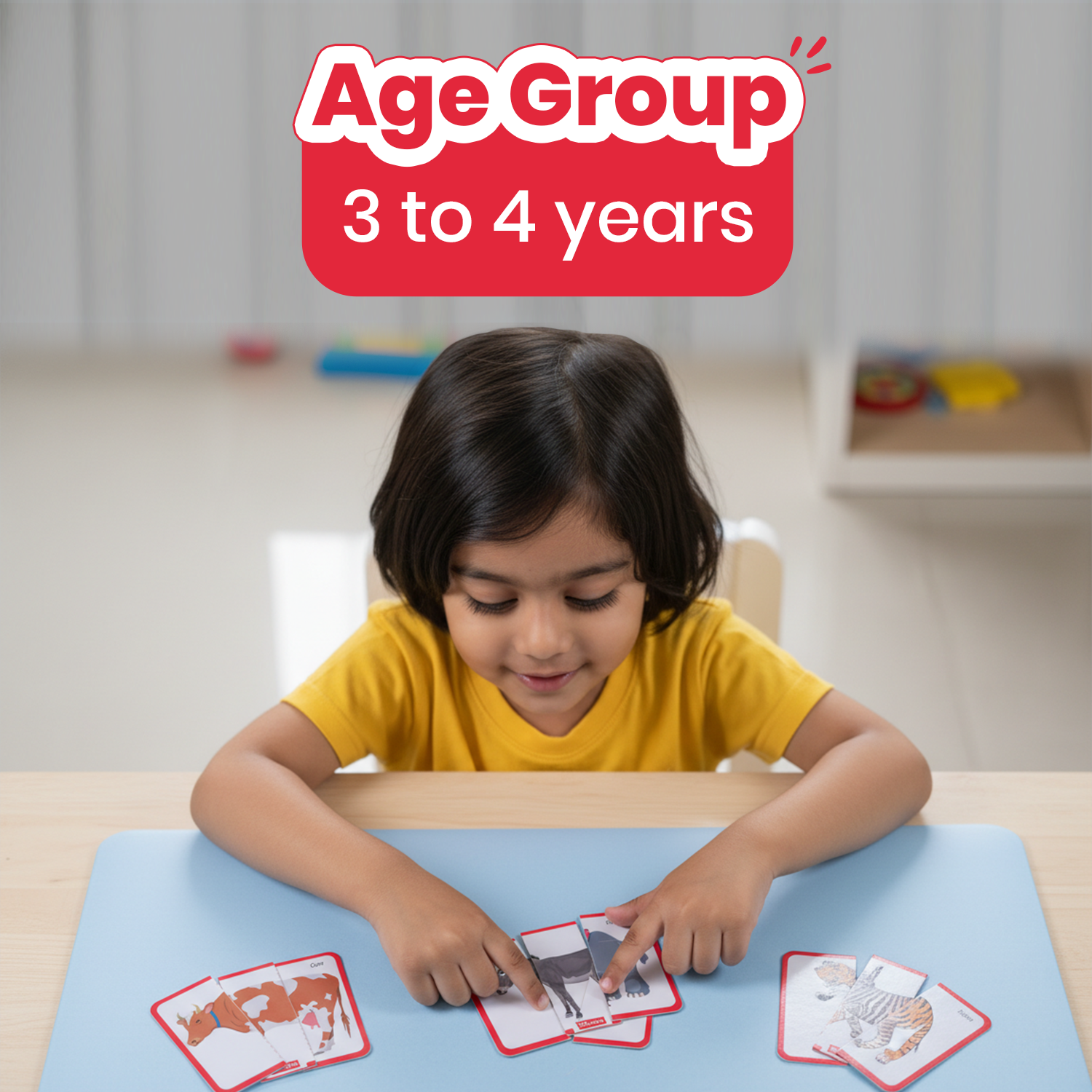 Animal Puzzle NEW (Age 3 to 4 Years) | Busybag