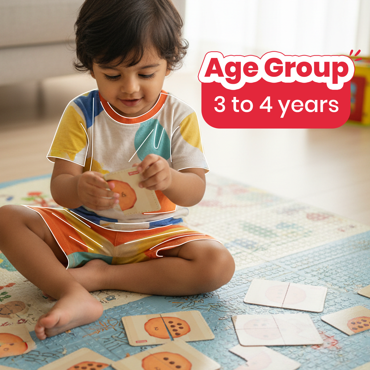 COOKIES MATCHING CARDS (Age 3 to 4 Years) | Busybag
