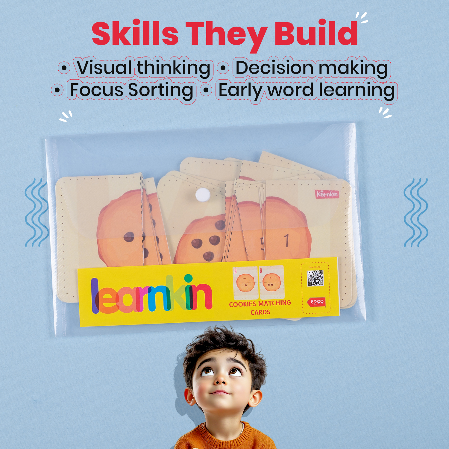 COOKIES MATCHING CARDS (Age 3 to 4 Years) | Busybag