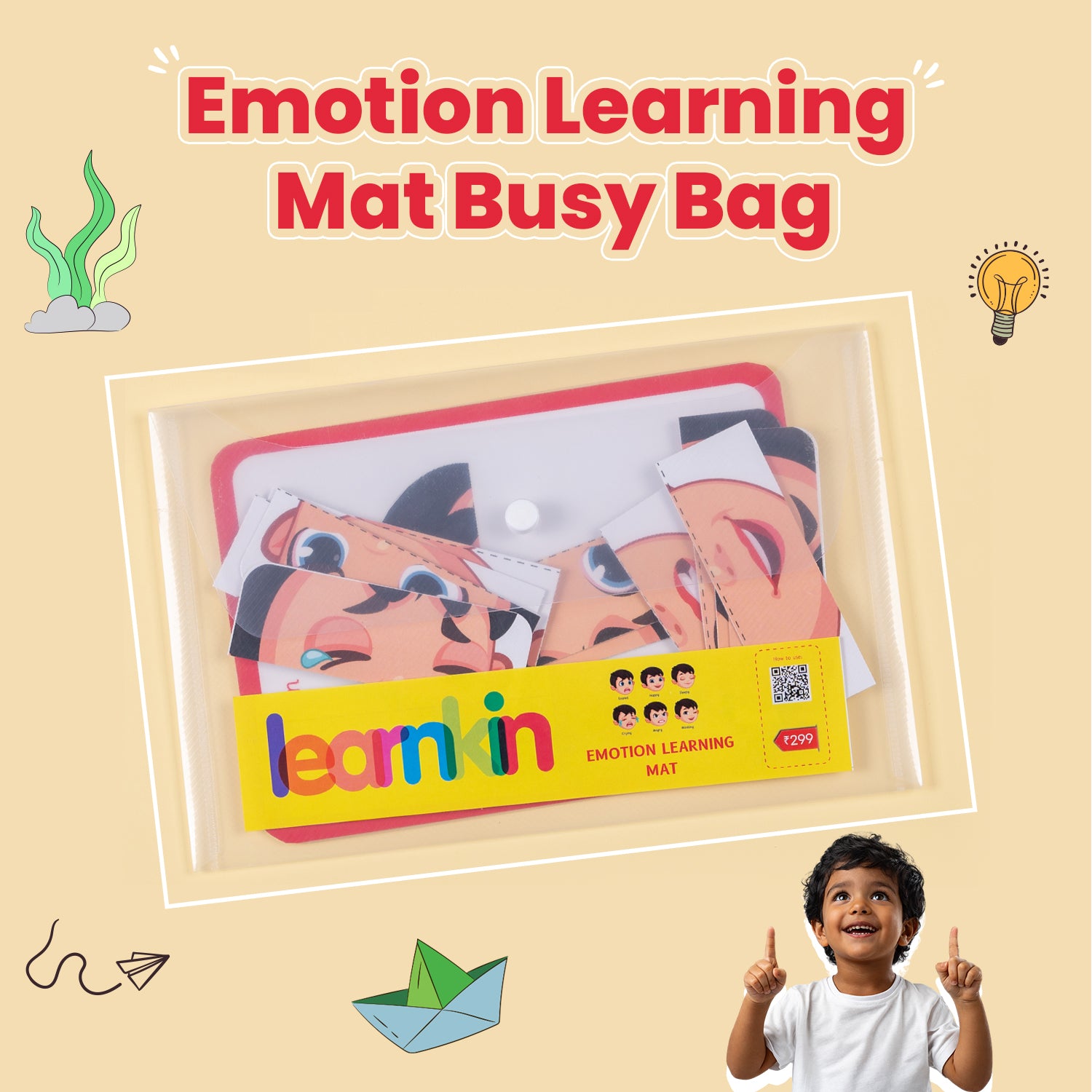 EMOTION LEARNING MAT (Age 4 to 5 Years) | Busybag