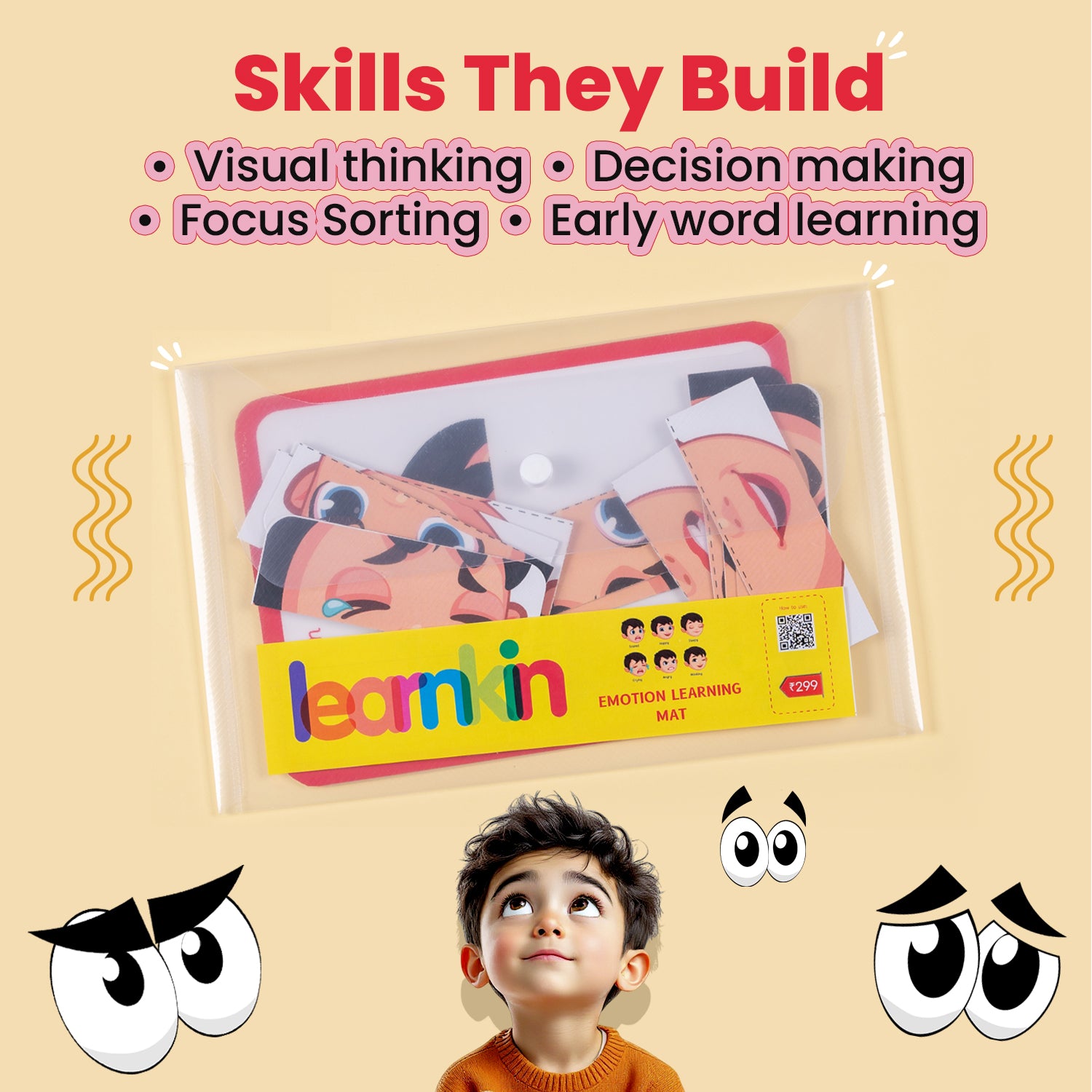EMOTION LEARNING MAT (Age 4 to 5 Years) | Busybag