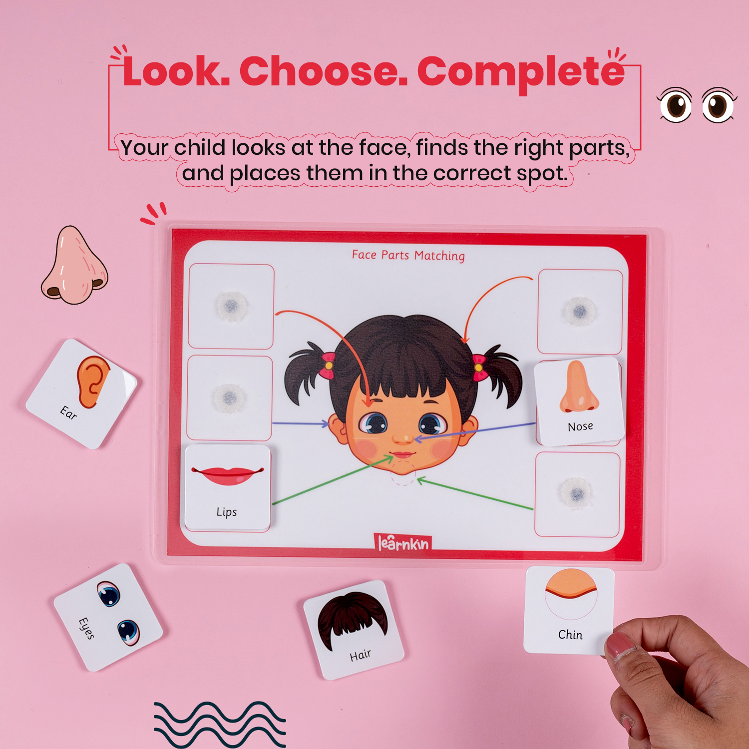 Face Parts Matching (Age 1.5 to 3 Years) | Busybag