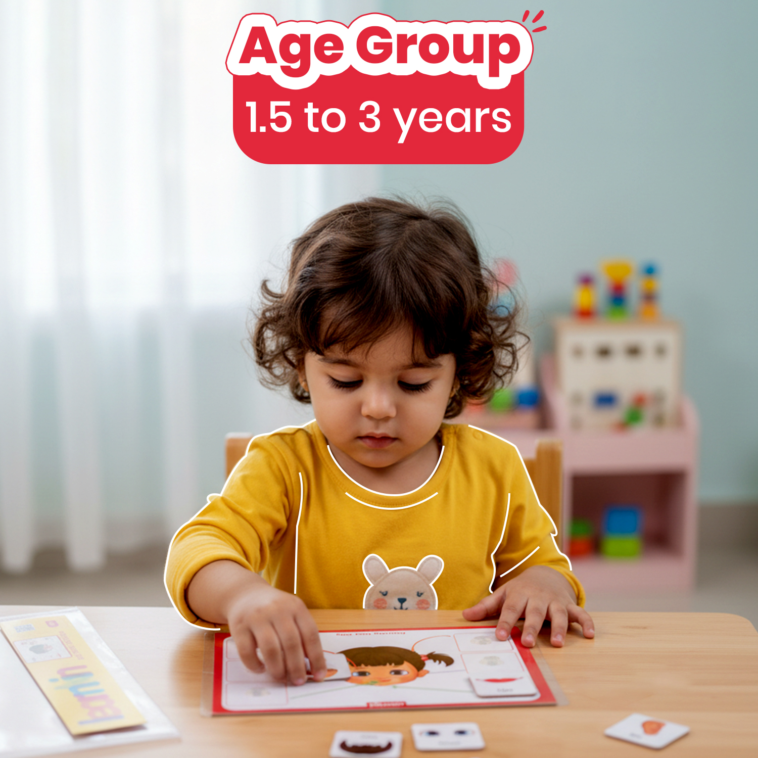 Face Parts Matching (Age 1.5 to 3 Years) | Busybag