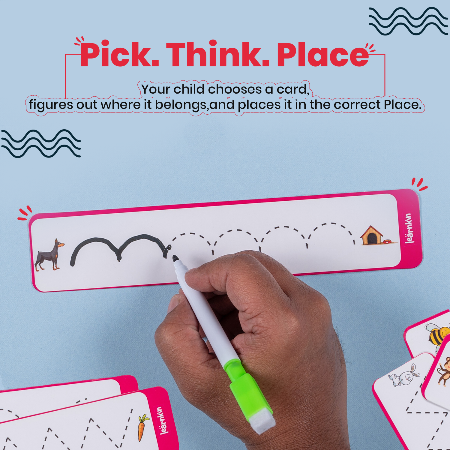 PATTERN TRACING STRIPS (Age 3 to 4 Years) | Busybag
