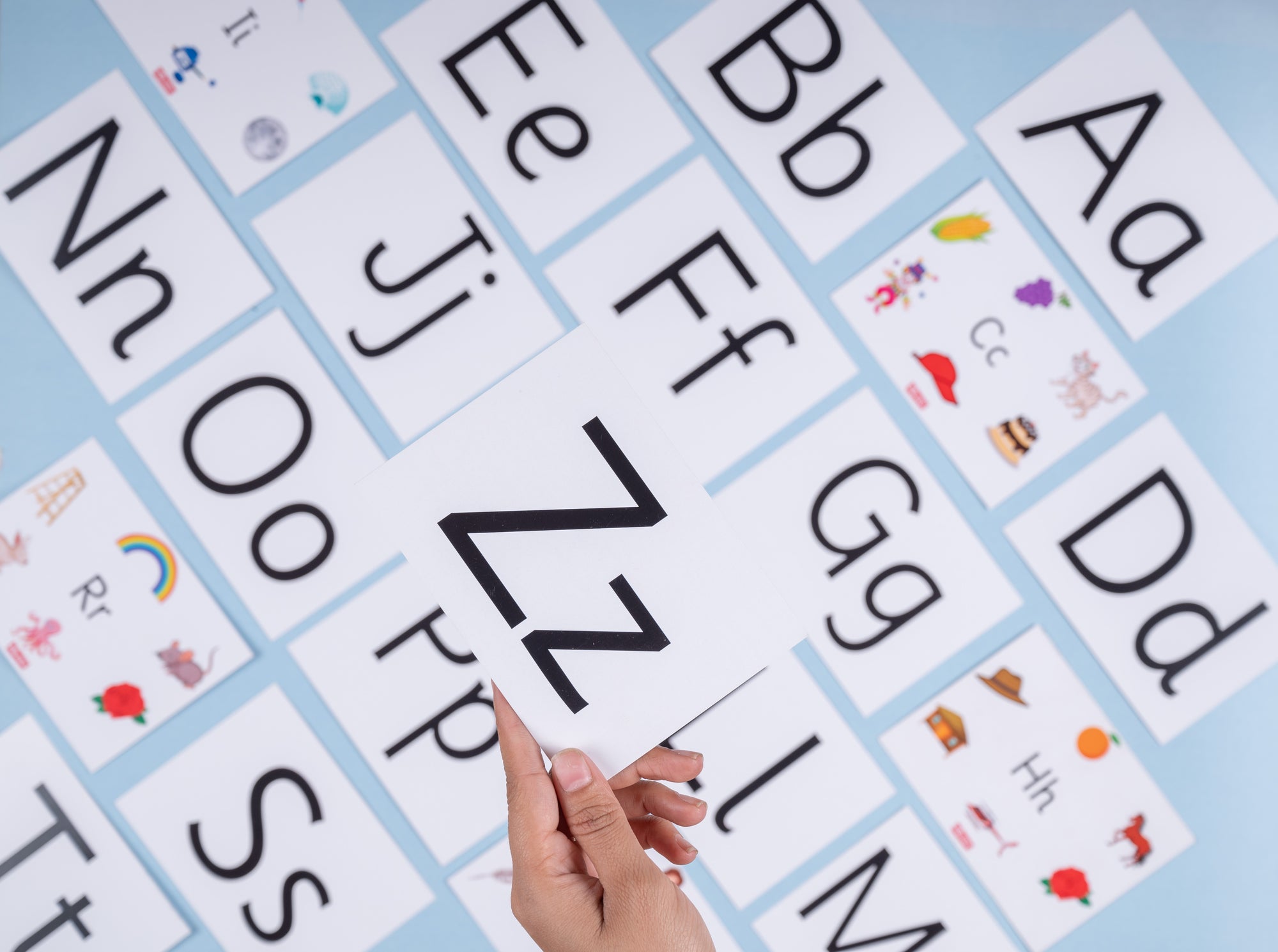 A to Z Phonics cards