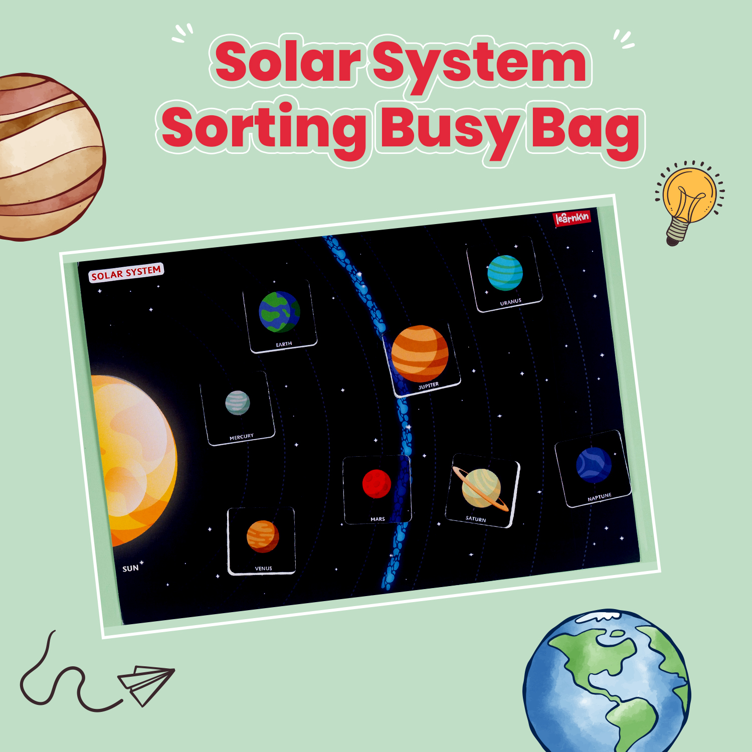 SOLAR SYSTEM (Age 5 to 6 Years) | Busybag