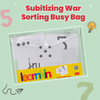 SUBITIZING WAR (Age 5 to 6 Years) | Busybag