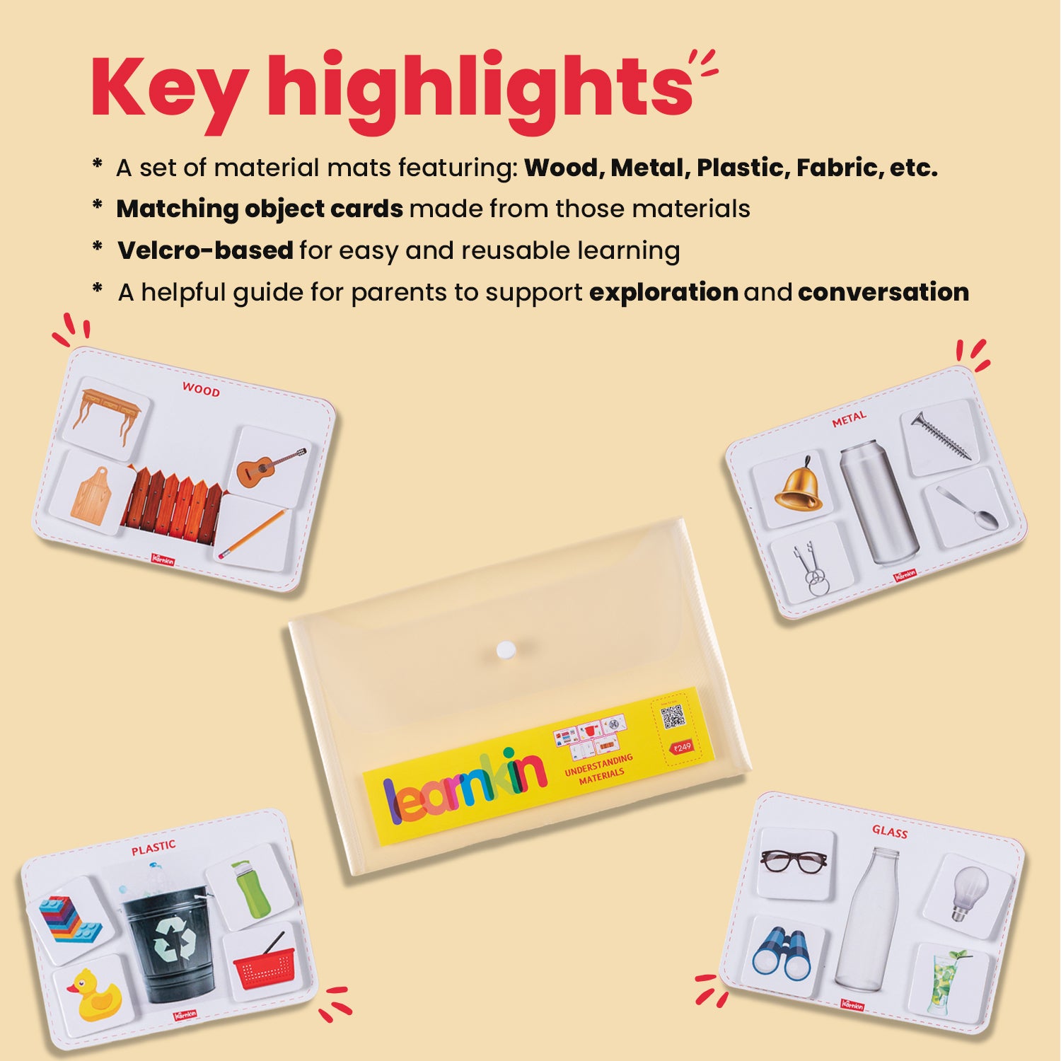 UNDERSTANDING MATERIALS (Age 4 to 5 Years) | Busybag