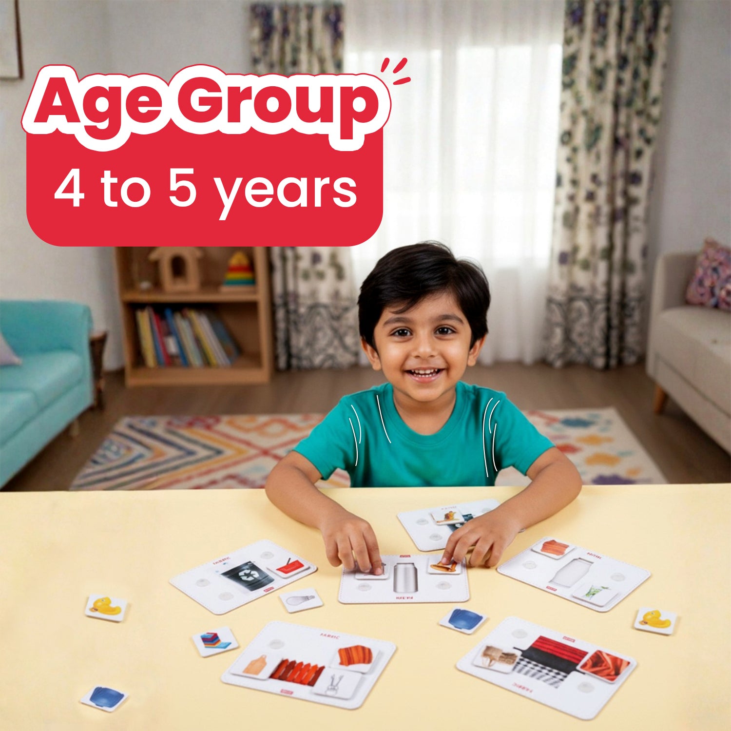 UNDERSTANDING MATERIALS (Age 4 to 5 Years) | Busybag