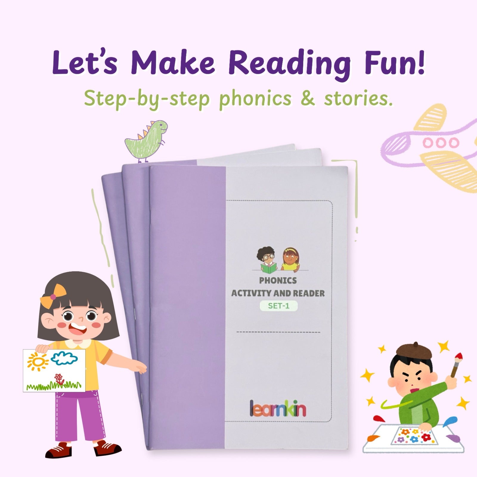 Phonics Combo Kit For 3–7 years
