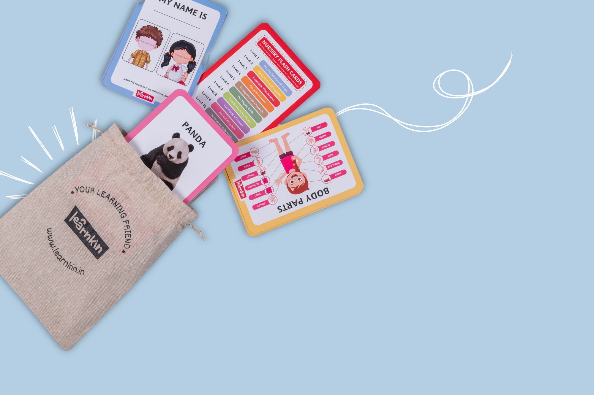 Nursery FLASHCARDS (3 to 4 years)