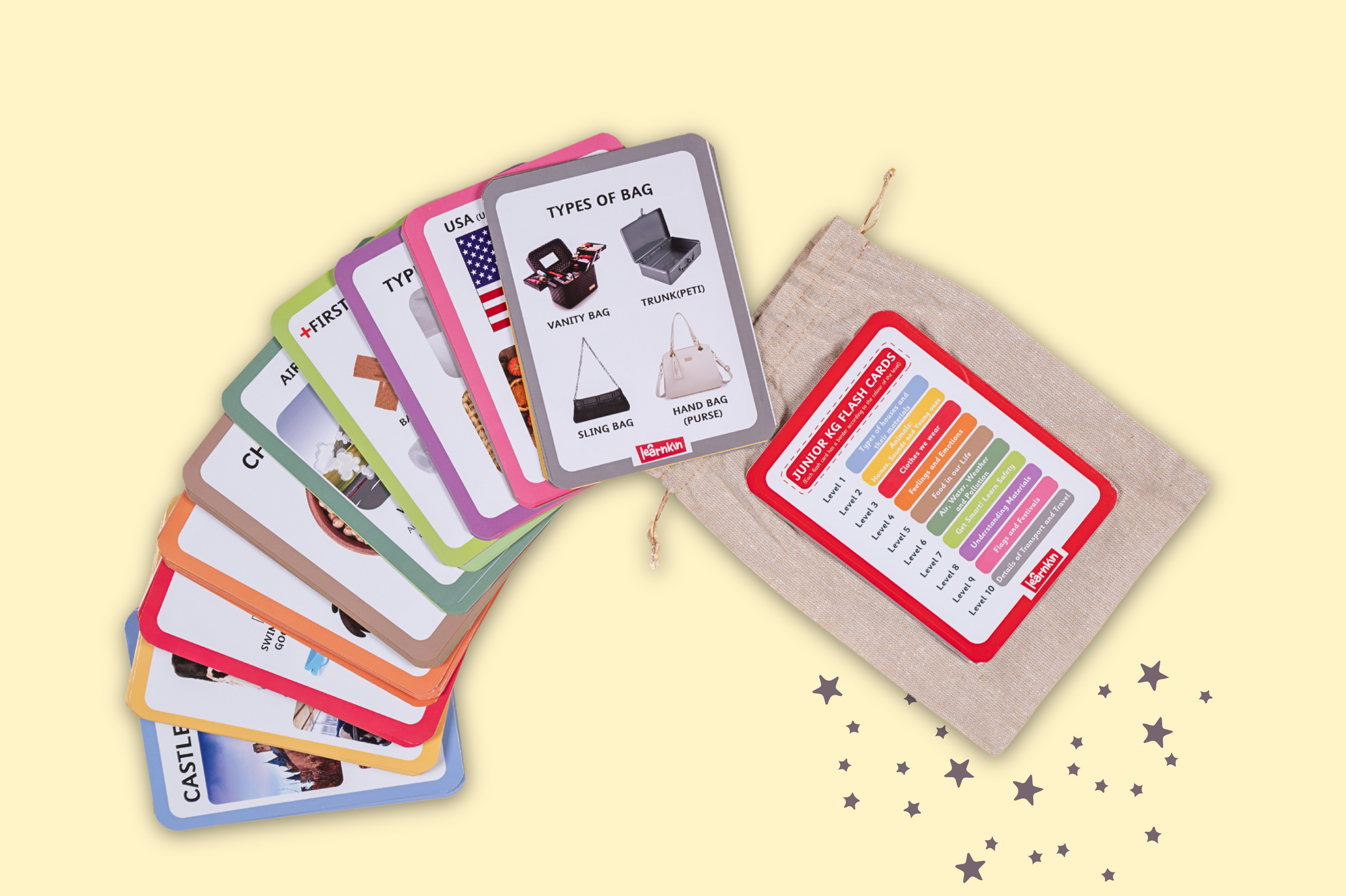 Junior Kg FLASHCARDS(4 to 5 years)
